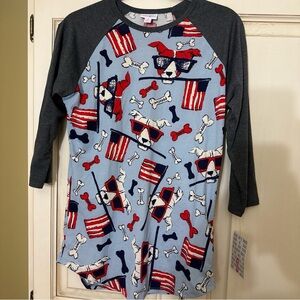 LuLaRoe Randy size small new with tags Americana
